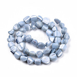 Natural Trochid Shell/Trochus Shell Beads Strands&nbsp;SSHEL-N032-49-A01