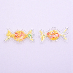 Plastic with Resin and Polymer Clay Accessories&nbsp;RESI-CJC0007-34A