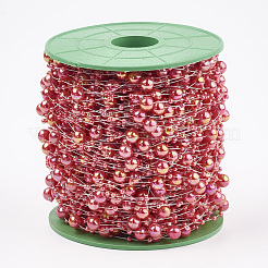 ABS Plastic Imitation Pearl Beaded Trim Garland Strand&nbsp;AJEW-S071-01B