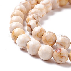Natural HuBei Turquoise Beads Strands&nbsp;G-K317-A08-01