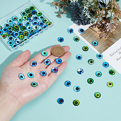 100 Pcs 50 Style Glass Cabochons&nbsp;GLAA-PH0004-21