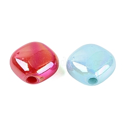 UV Plating Opaque Acrylic Beads&nbsp;OACR-Q203-04