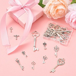 30Pcs 10 Styles Tibetan Style Alloy Pendants&nbsp;TIBEP-YW0002-07