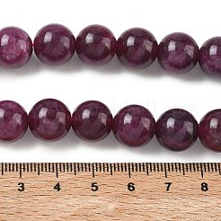 Dyed Natural Malaysia Jade Beads Strands&nbsp;G-G021-01D-06