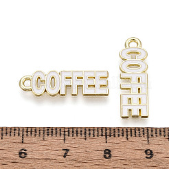 Alloy and Enamel Pendants&nbsp;PALLOY-T093-09B-G