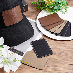 9Pcs 3 Colors Imitation Leather Laserable Label Tags&nbsp;DIY-FG0003-46
