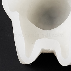 DIY 3D Monster Candle Food Grade Silicone Statue Molds&nbsp;DIY-C058-01C