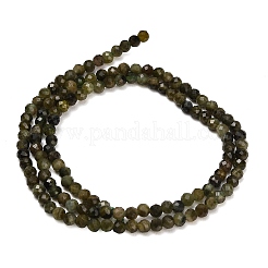 Natural Green Tourmaline Beads Strands&nbsp;GG-CBAA9B4-B01-02