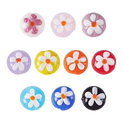10Pcs Handmade Lampwork Beads&nbsp;LAMP-TADJ0001-09