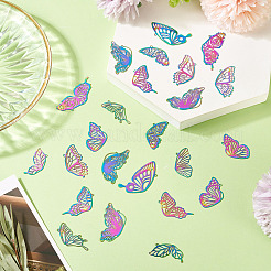 40Pcs 10 Styles 201 Stainless Steel Etched Metal Embellishments Pendants&nbsp;STAS-TA0003-04