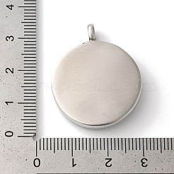 Non-Tarnish 304 Stainless Steel Pendants&nbsp;STAS-Z075-15AS