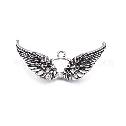 Rack Plating Tibetan Style Alloy Pendants&nbsp;PALLOY-N158-001AS