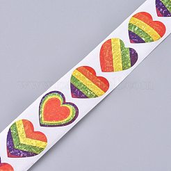 Heart Shaped Stickers Roll&nbsp;DIY-K027-A01