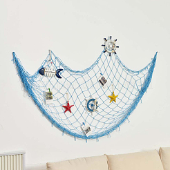 Cotton and Linen Fishing Net&nbsp;AJEW-CN0007-45A