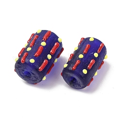 Handmade Lampwork Enamel Beads&nbsp;LAMP-B051-03E