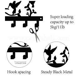 Iron Wall Mounted Hook Hangers&nbsp;AJEW-WH0156-113