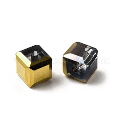 Electroplated Glass Beads&nbsp;EGLA-G040-01A-HP04