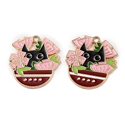 Alloy Enamel Pendants&nbsp;ENAM-CJC0006-83C