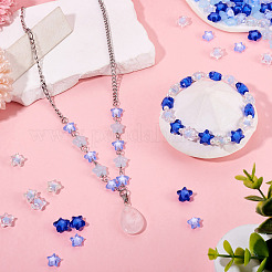 150Pcs 5 Styles Transparent Acrylic Beads&nbsp;TACR-TA0001-67B