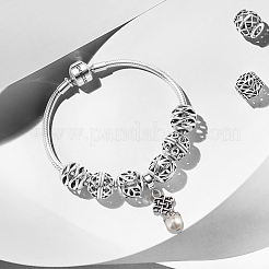 6 Sets Acrylic Imitated Pearl Pendants&nbsp;FIND-AR0003-39