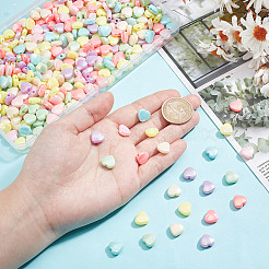 400Pcs Opaque Acrylic Beads&nbsp;MACR-HY0001-13