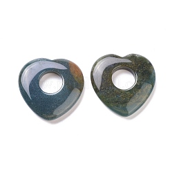 Natural Indian Agate Pendants&nbsp;G-F708-04C
