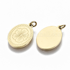 304 Stainless Steel Pendants&nbsp;STAS-S116-039G