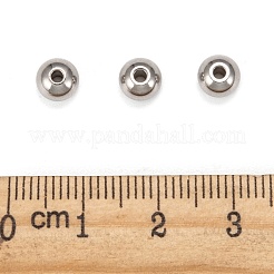 Tarnish Resistant 201 Stainless Steel Beads&nbsp;STAS-R033-6mm