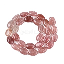 Natural Strawberry Quartz Beads Strands&nbsp;G-M206-50