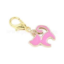 Alloy Enamel Pendant Decorations&nbsp;HJEW-JM04369