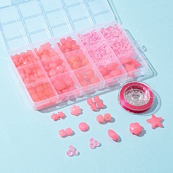 Mixed Shapes Imitation Jelly Acrylic Beads&nbsp;MACR-FS0001-29