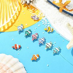 10Pcs 10 Colors Handmade Porcelain Beads&nbsp;PORC-CJ0001-30