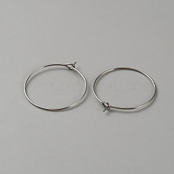 201 Stainless Steel Wine Glass Charms Rings&nbsp;STAS-WH20006-01C-P