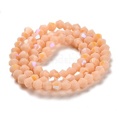 Opaque Solid Color Imitation Jade Glass Beads Strands&nbsp;LS-EGLA-A039-P4mm-L06