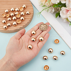 1-Hole Zinc Alloy Buttons&nbsp;FIND-MA0001-18A-G