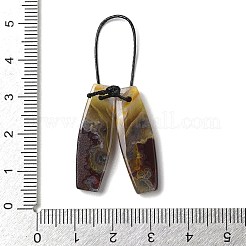 2Pcs Natural Mexican Agate Pendants&nbsp;G-B105-01F
