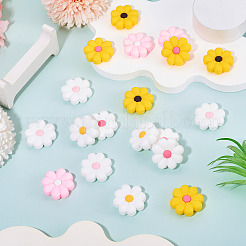 24Pcs 6 Colors Silicone Beads&nbsp;SIL-TA0002-91