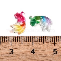 Goldfish Transparent Resin Cabochons&nbsp;FIND-L019-03