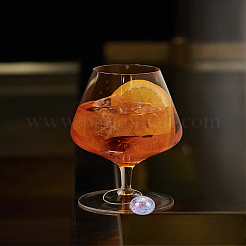 8Pcs Glass Wine Glass Charms&nbsp;AJEW-LP00013