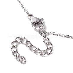 FireBrick Bowknot Glass Pendant Necklaces&nbsp;NJEW-TA00151
