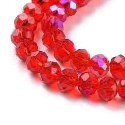 Electroplate Glass Beads Strands&nbsp;EGLA-A034-T4mm-L09