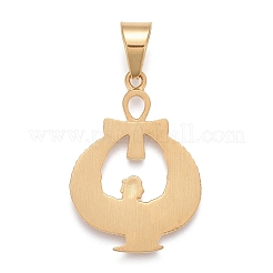 304 Stainless Steel Pendants&nbsp;STAS-K214-20G