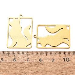 201 Stainless Steel Pendants&nbsp;SA-CBA49C1-04G