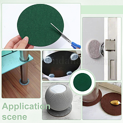 8Pcs Self-adhesive Felt Pad&nbsp;DIY-PH0035-04A