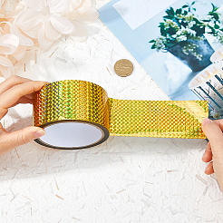 Laser Shining Bopp Plastic Scrapbook Decorative Adhesive Tapes&nbsp;AJEW-WH0696-332A