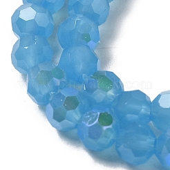 Imitation Jade Glass Beads Strands&nbsp;EGLA-A035-J4mm-L07