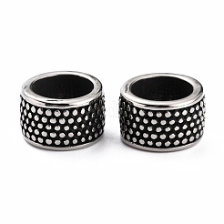 304 Stainless Steel European Beads&nbsp;STAS-B011-09AS