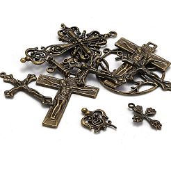 Tibetan Style Alloy Pendants&nbsp;TIBEP-X0005-03-AB