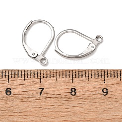 Tarnish Resistant 316L Surgical Stainless Steel Leverback Earring Findings&nbsp;STAS-E194-03P