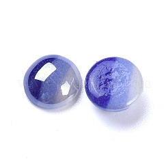 Opaque Glass Cabochons&nbsp;GGLA-S038-12D-8mm
